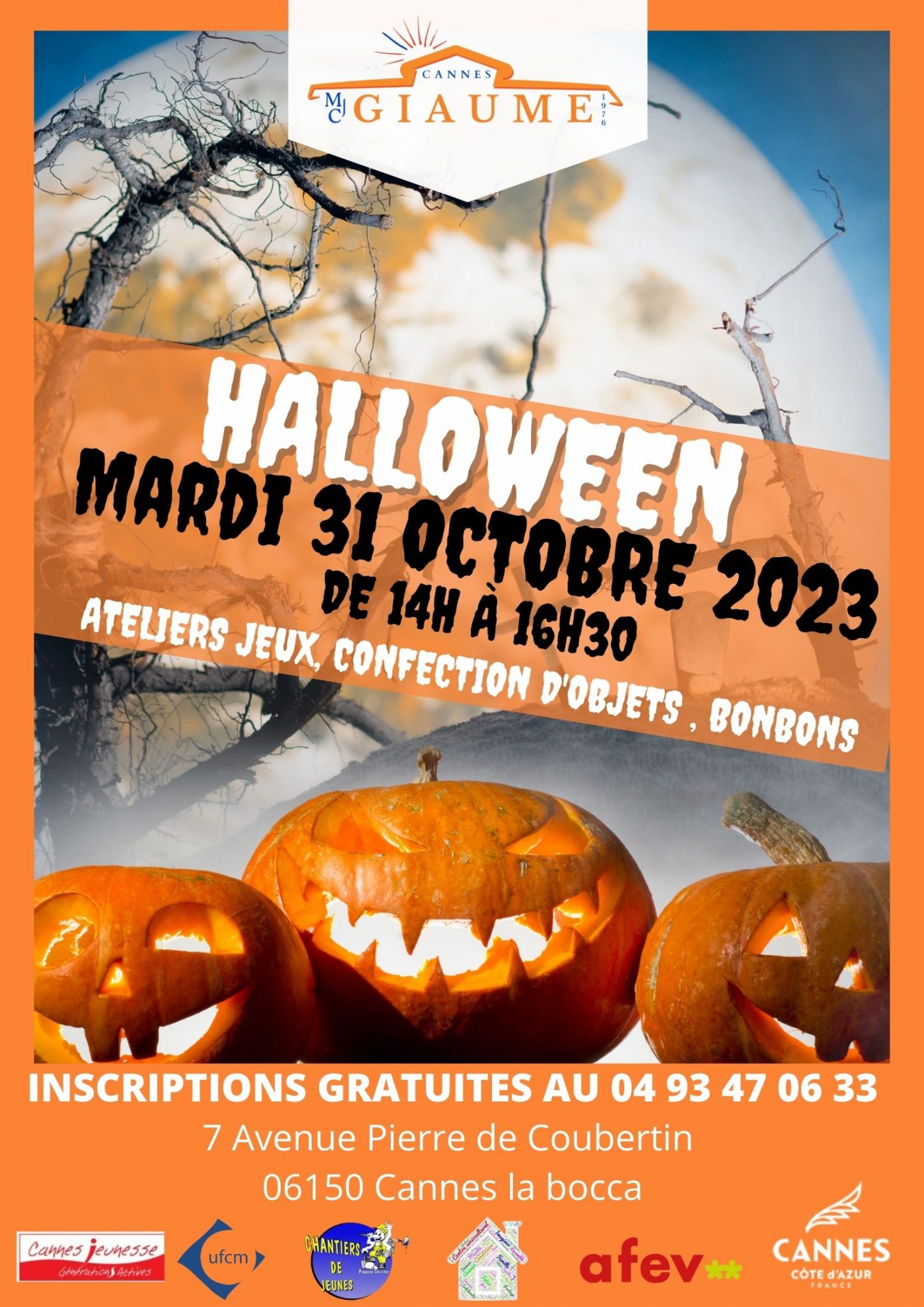 Halloween mjc giaume cannes 2023