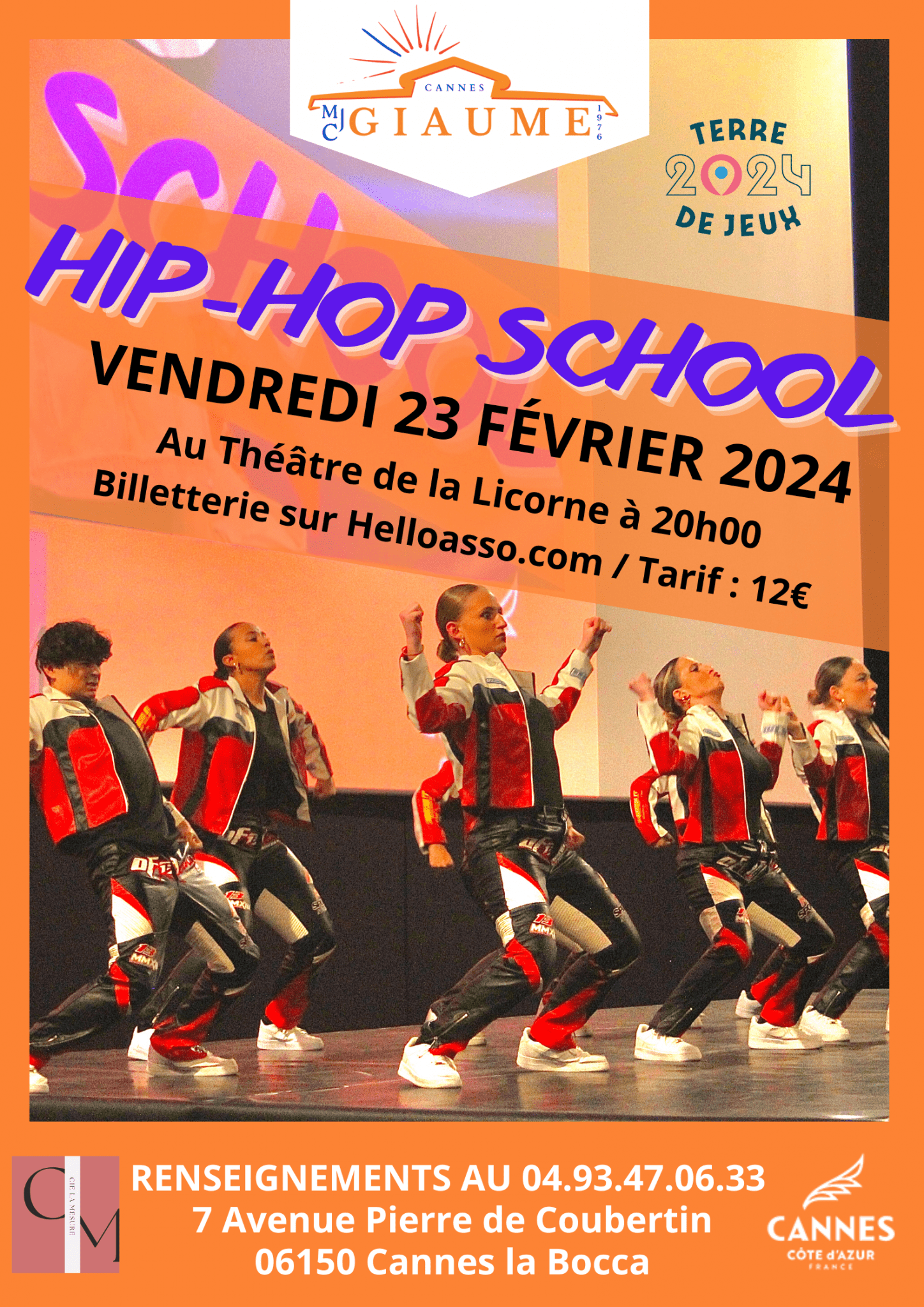Hip Hop School 2024 Mjc Giaume Cannes