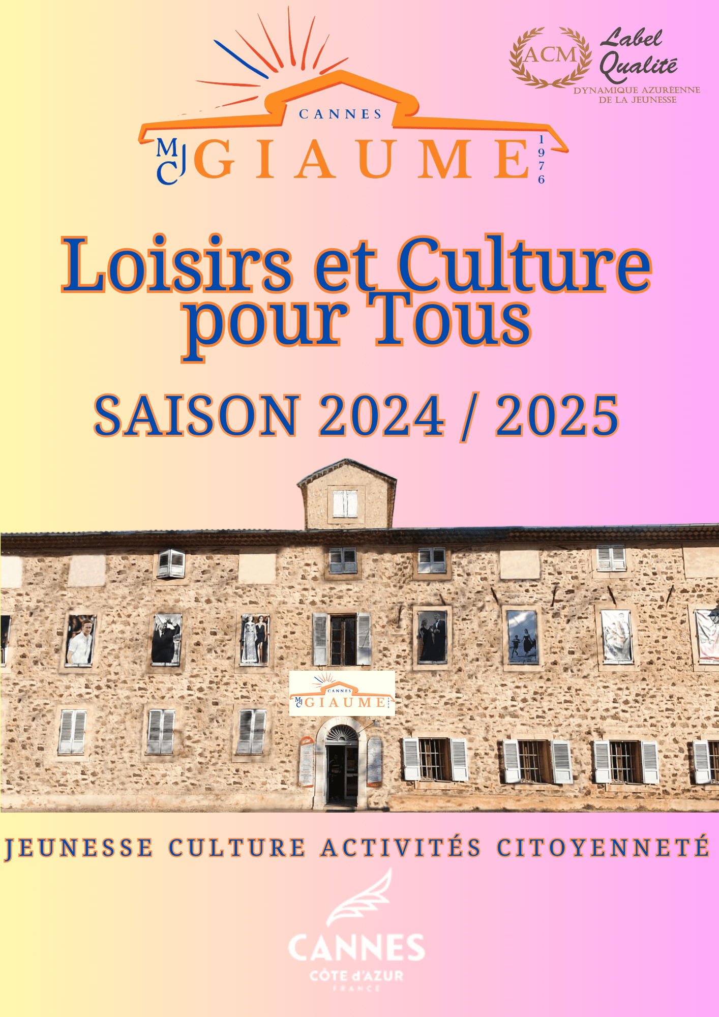 Mjc Giaume Cannes – Maison de la Jeunesse et de la culture Giaume à cannes