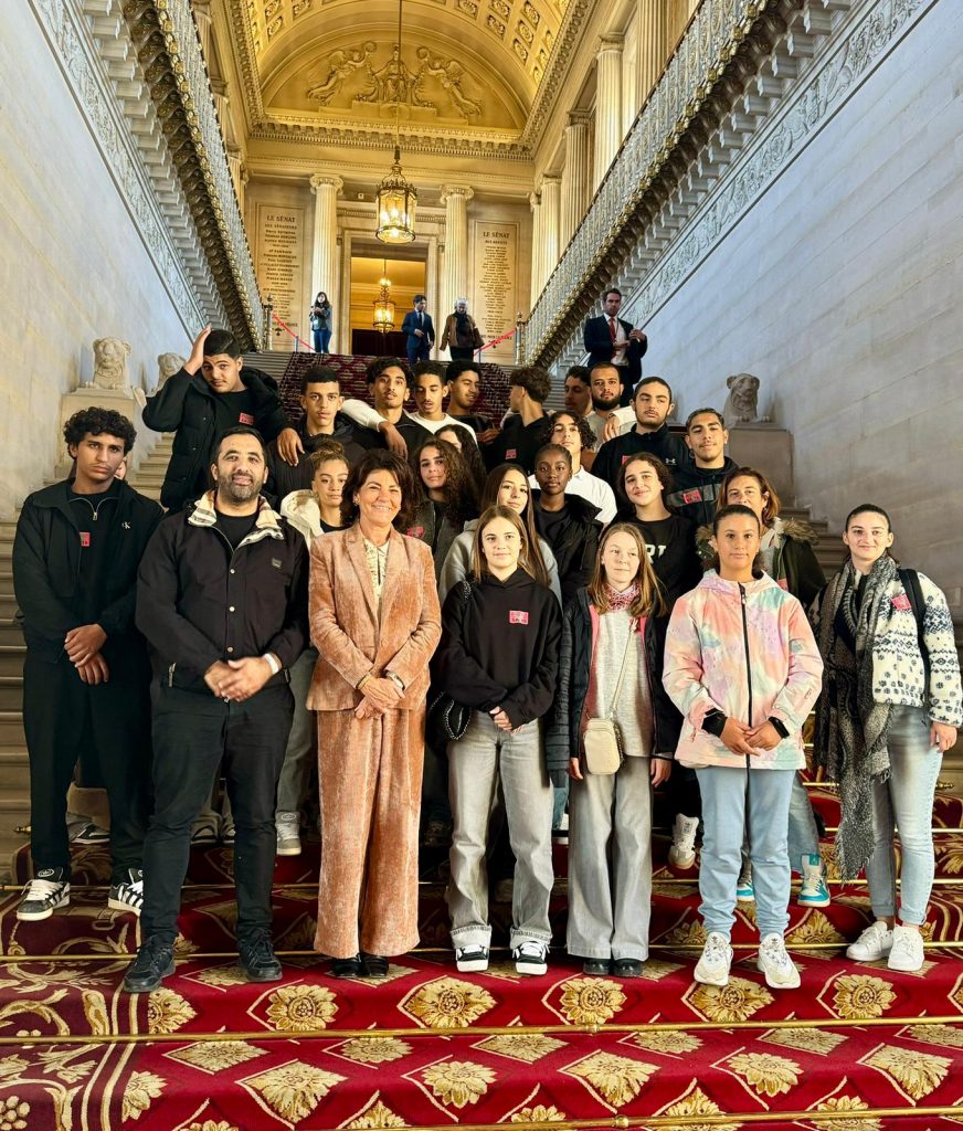 Citoyen de demain Mjc giaume au Sénat